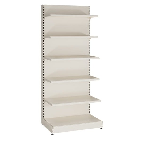 Prekybinė lentyna lygia nugarėle 1000x500 populiarus sprendimas prekybos reguliuojamomis atramėlėmis