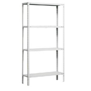 Universalus lengvasis stelažas MS 185KD/100х40/4 patogiai susidėti buhalterinius segtuvus