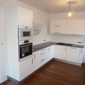 Virtuviniai baldai ID VIRT 1 balta laminuota