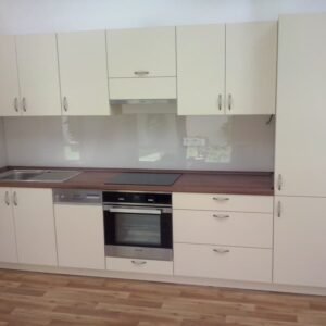 Virtuviniai baldai ID VIRT 5 balta laminuota