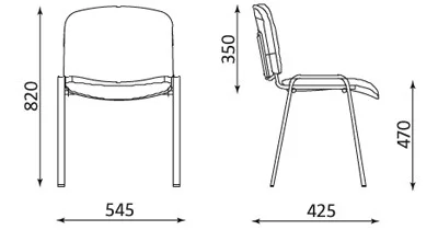 Lankytojo ISO kėdė