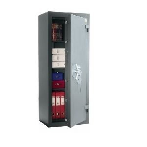 Atsparus įsilaužimams seifas VALBERG ALMAZ 1368 EL (V klasė) mechanizmas apsaugotas grūdintu patentuota daugiasluoksnė seifo