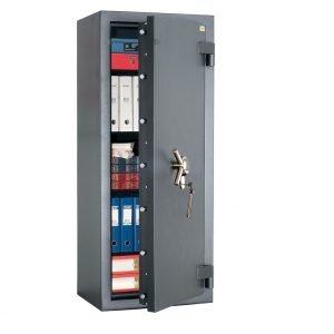 Atsparus įsilaužimams seifas VALBERG ALMAZ 1668 EL (V klasė) mechanizmas apsaugotas grūdintu patentuota daugiasluoksnė seifo