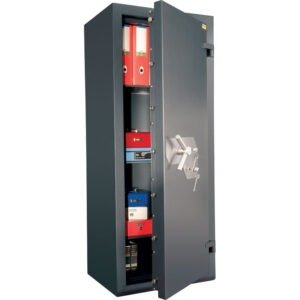 Atsparus įsilaužimams seifas VALBERG BASTION 1668 (III klasė) apsaugoti nesankcionuotos medikamentams dokumentams