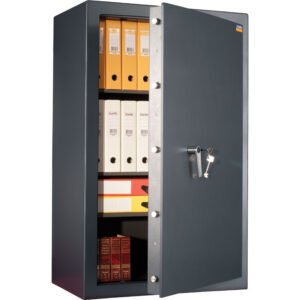 Atsparus įsilaužimams seifas VALBERG KARAT-1265 (II klasė) apsaugoti nesankcionuotos durelių apsauginio sluoksnio
