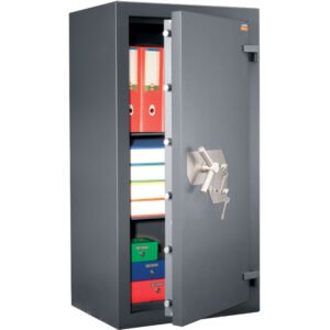 Atsparus įsilaužimams seifas VALBERG RUBEZ 1368 KL (IV klasė) patentuota daugiasluoksnė seifo užrakinamos kamarėlės įrengimas