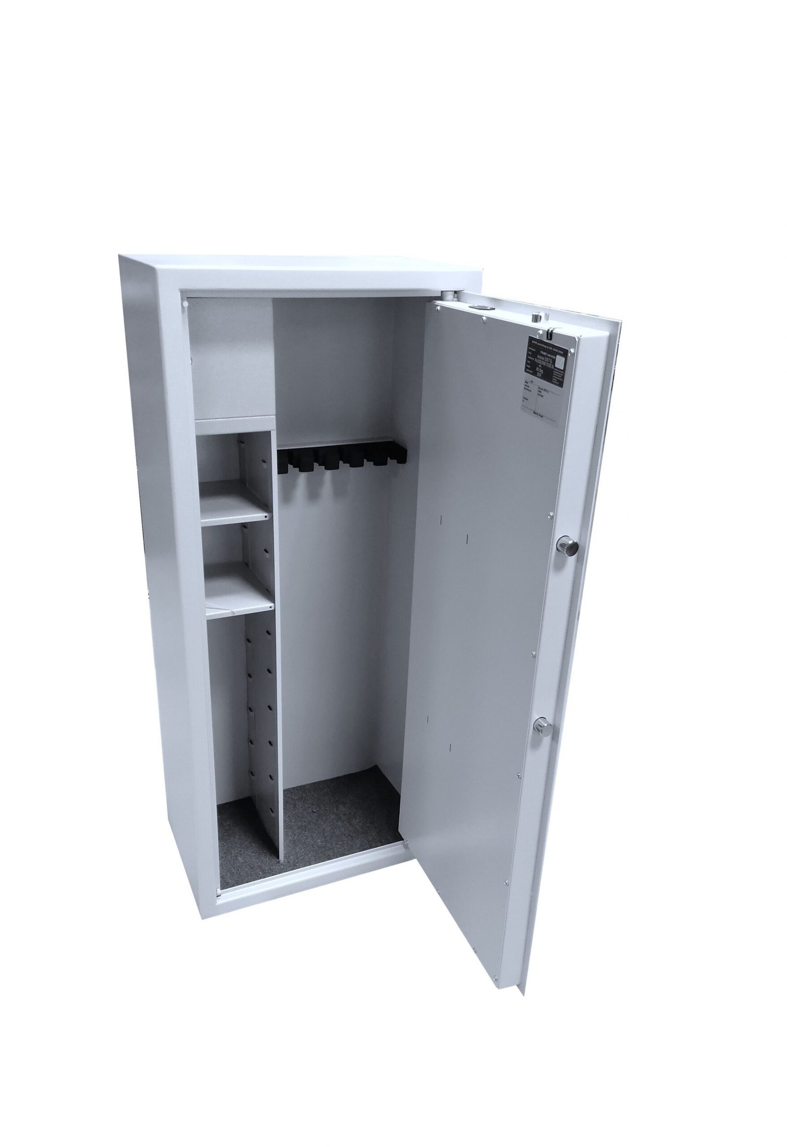 Ginklų seifas VALBERG ARSENAL 1253 KL 1 Ginklų seifas VALBERG ARSENAL 1253 KL atsparumas įsilaužimui konstrukcija užtikrina