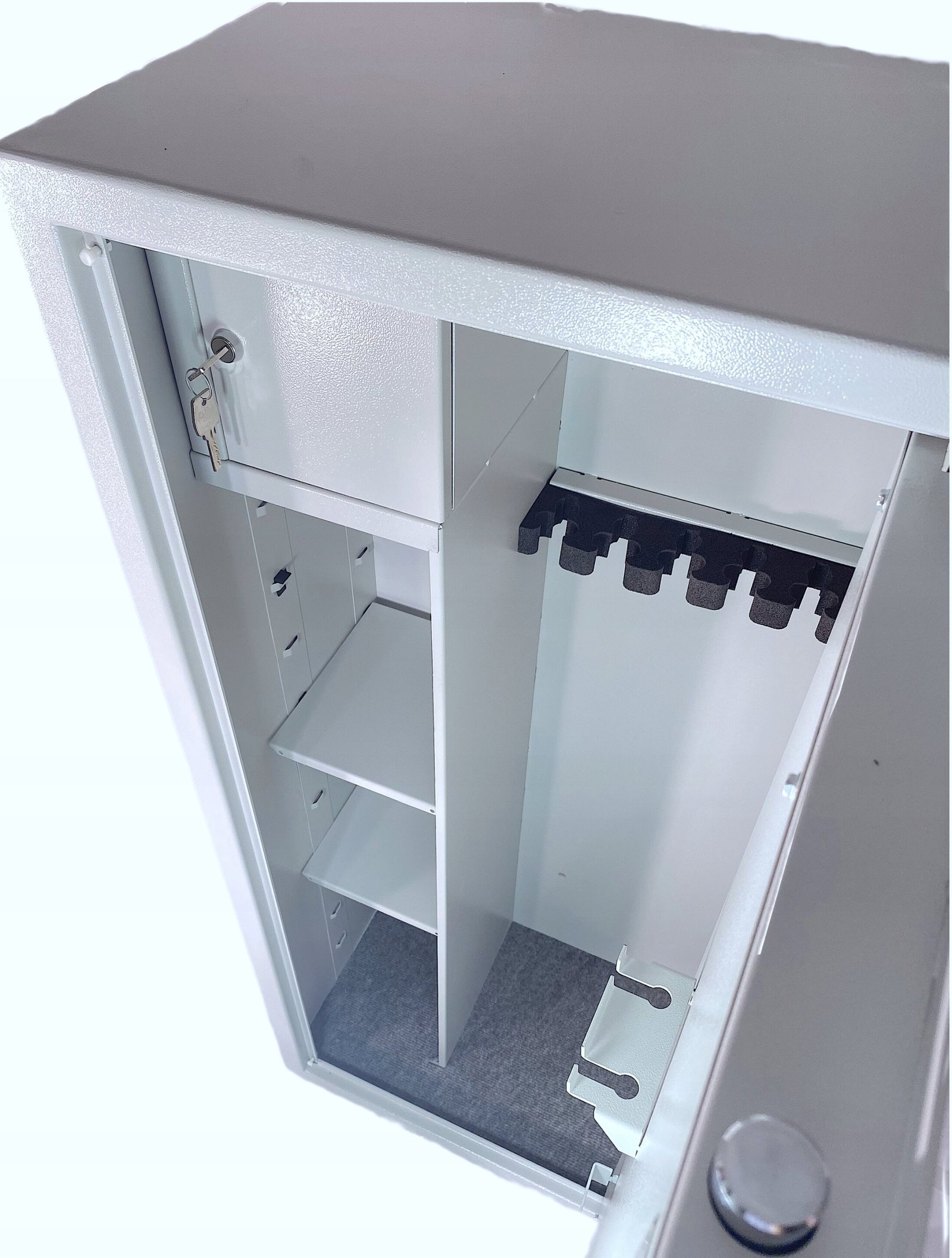 Ginklų seifas VALBERG ARSENAL 1253 EL 2 Ginklų seifas VALBERG ARSENAL 1253 KL atsparumas įsilaužimui elektroninį