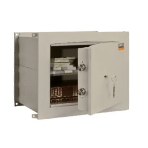 Įmontuojamas seifas VALBERG AW-1 3329 priekinių durelių vienpusis užraktas