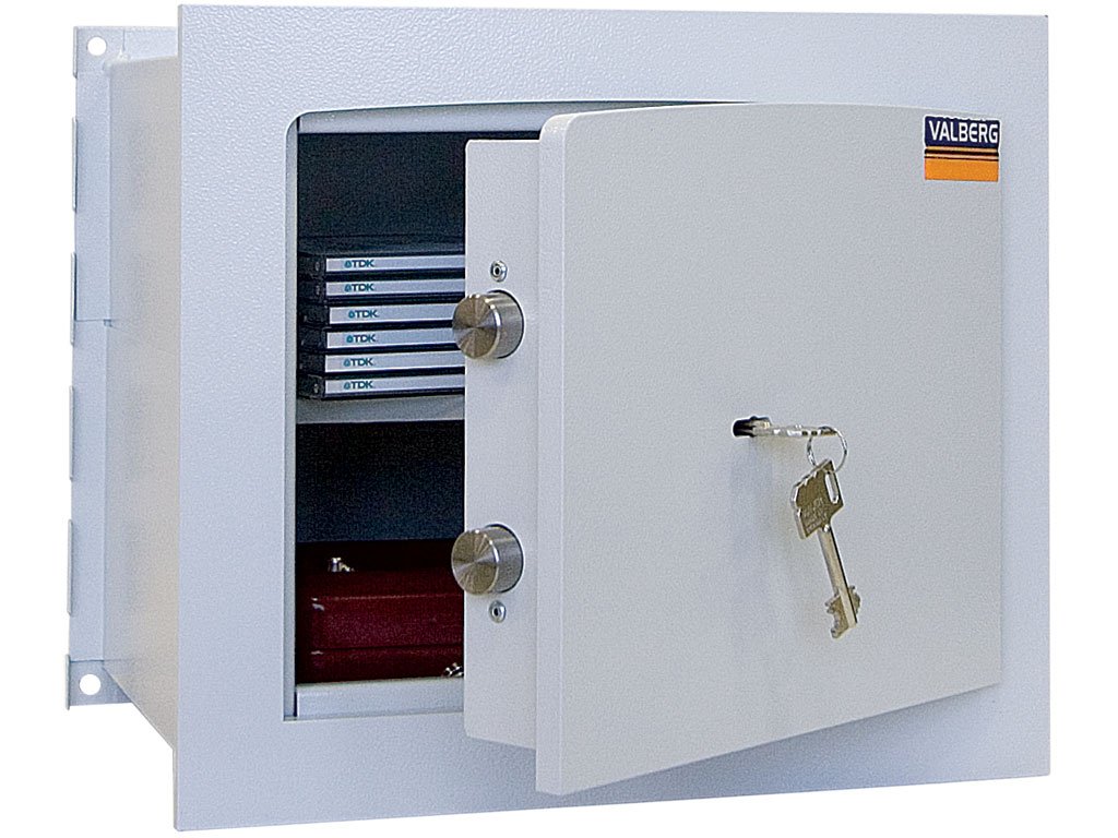 Įmontuojamas seifas VALBERG AW-1 3329 2 Įmontuojamas seifas VALBERG AW-1 3329 priekinių durelių vienpusis atsparumas įsilaužimui