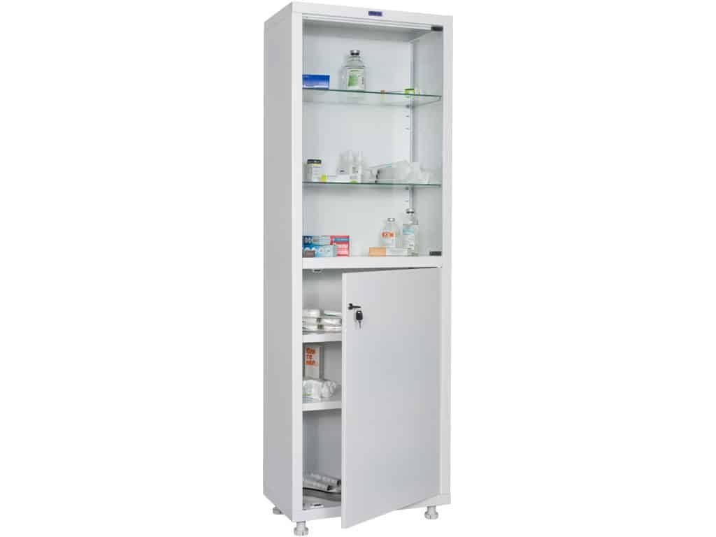 Medicininė vaistų spinta HILFE MD1 GLASS garantinis terminas reguliuojamos