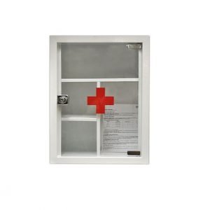 Pirmosios pagalbos spintelė AMD-39G pagamintas lakštinio garantinis terminas 24