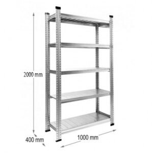 Universalus stelažas SUPER 1-2-3 (1000x400 H=2000) patogiai susidėti buhalterinius segtuvus