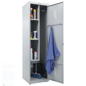 Valymo priemonių spinta ML-11-50 metalas pilka spalva