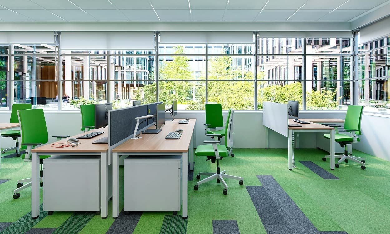 Biuro baldų kolekcija Easy Space atvirų lentynų spinta dokumentams