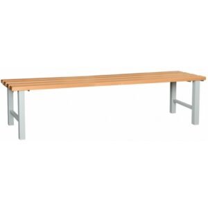 Medinis suoliukas L=1500 spygliuočio medienos lakuoti kokybiško plieno profilio