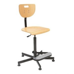 Technologo kėdė WEREK FOOT BASE reguliavimas vienu spustelėjimu patogus aukščio