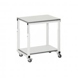 Pastumiamas staliukas ratukais PS-7 lentynos galima apkrova vienos