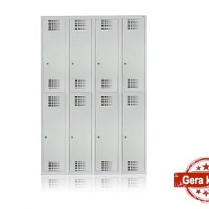 Aštuonių durų, dviejų lygių persirengimo spintelė SD 300-42