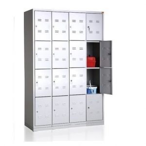 Asmeninių daiktų spintelė CUBE 16 garantinis terminas ventiliacinės angos