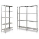 Nerūdijančio plieno stelažai