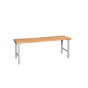 Medinis suoliukas L=900 spygliuočio medienos lakuoti kokybiško plieno profilio