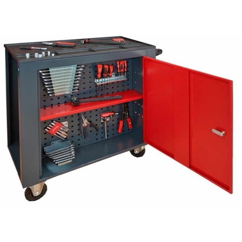 Mobilus įrankių vežimėlis BUTLER 4 Mobilus įrankių vežimėlis BUTLER centrinis užraktas garantinis terminas