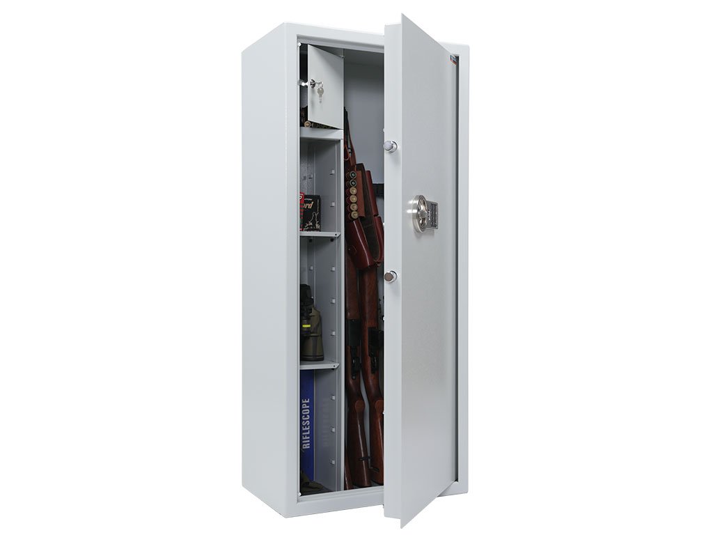Ginklų seifas VALBERG ARSENAL 1253 EL 6 Ginklų seifas VALBERG ARSENAL 1253 EL konstrukcija užtikrina kilimėlis