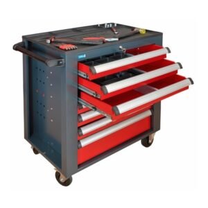 Mobilus įrankių vežimėlis BUTLER garantinis terminas centrinis užraktas