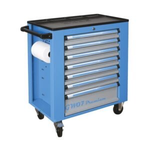 Mobilus įrankių vežimėlis GV-07 garantinis terminas centrinis užraktas