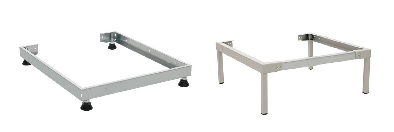 Spintelių kojelės ir reguliuojamos atramėlės