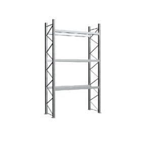 Dvylikos palečių stelažas H4000 galima rinkti sekcijomis standartiniai dydžiai