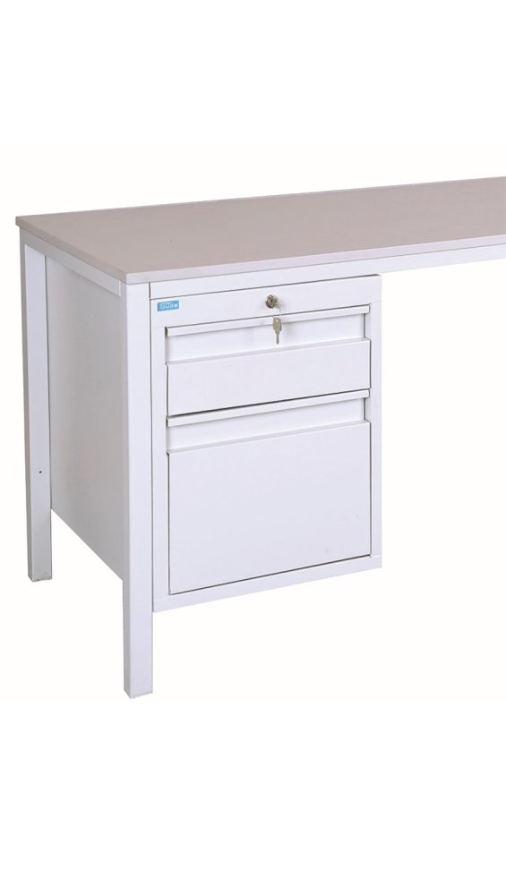 Darbo stalas gydytojo kabinetui FURNI 3 Darbo stalas gydytojo kabinetui FURNI rėmas dažytas milteliniu stalviršis