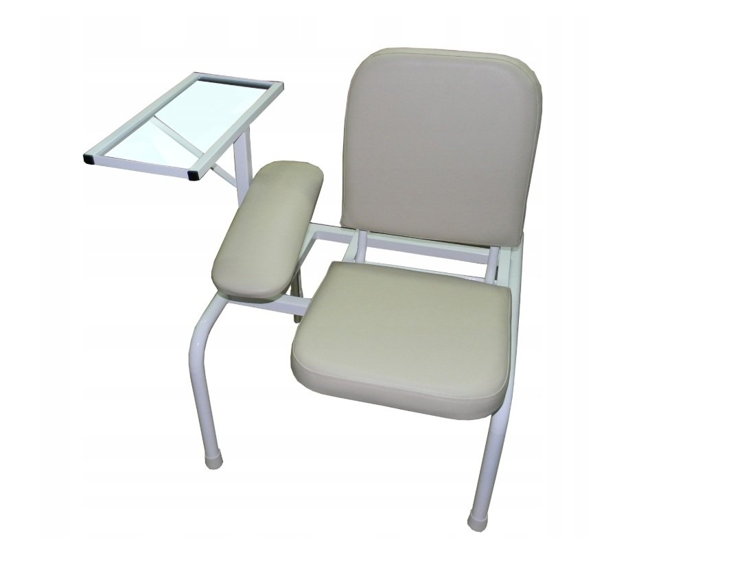 Kraujo paėmimo kėdė COR-2 1 Kraujo paėmimo kėdė COR-2 milteliniu būdu dažyto stabili konstrukcija