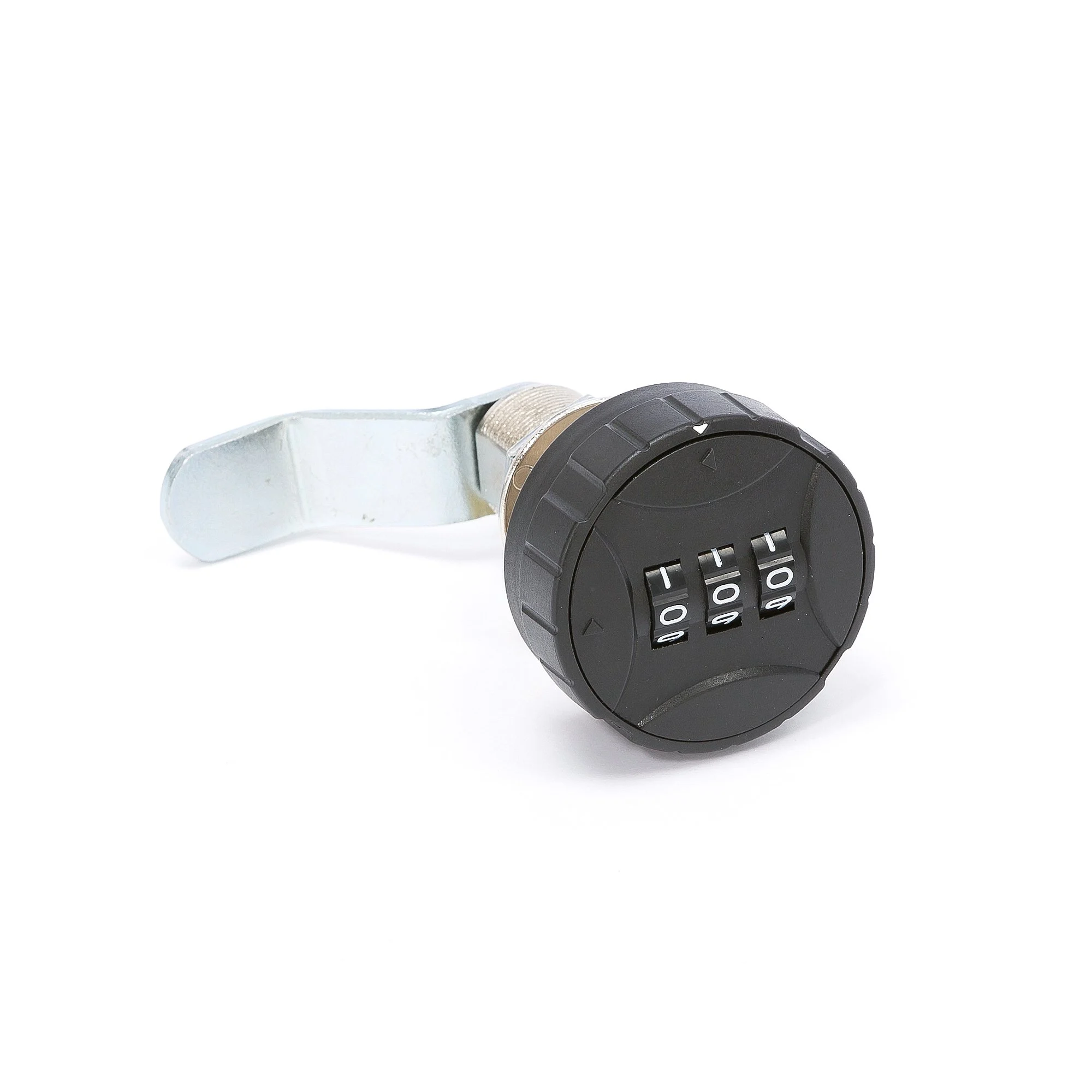 Juoda kodinė spyna su rankena